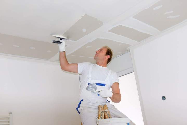 Finitions impeccables pour vos murs et plafonds.